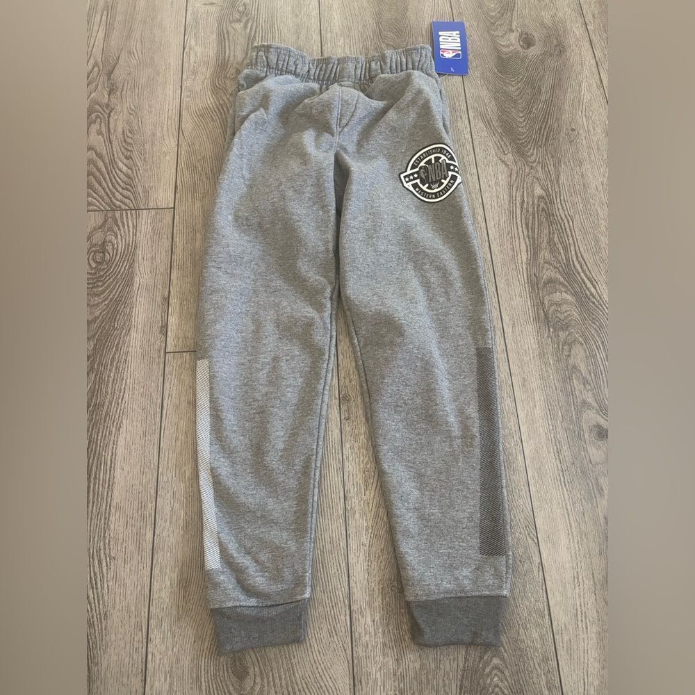 NBA Kids Gray Jogger Pants